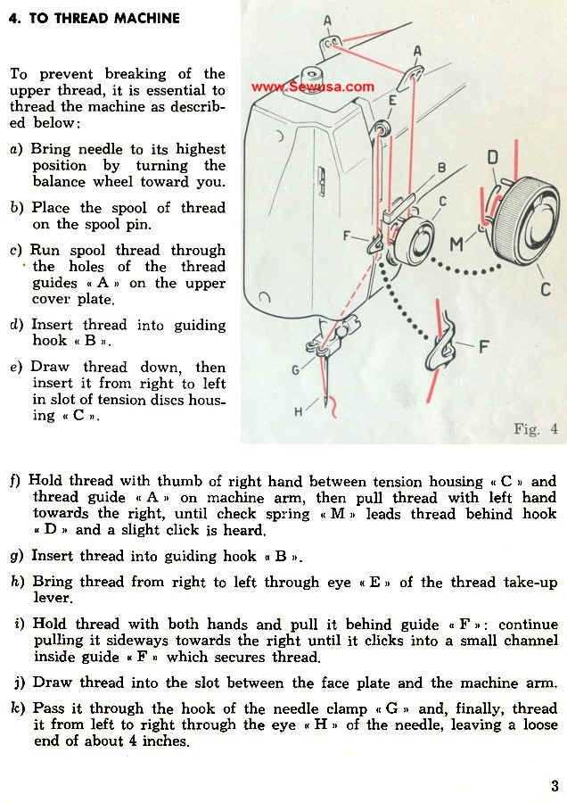 willcox & gibbs 515 4 series instructions manual