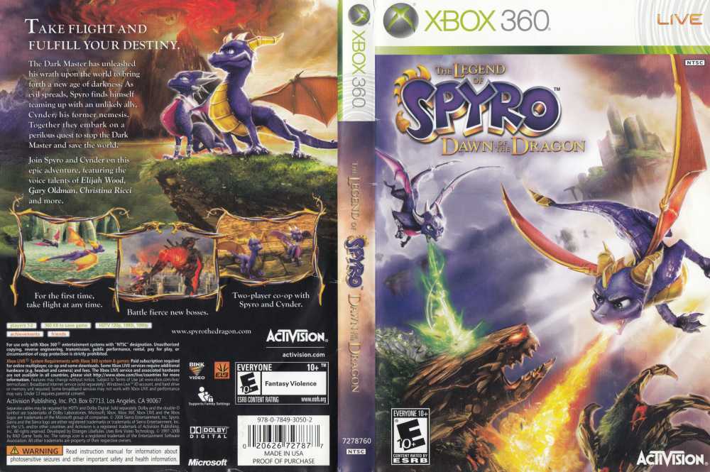 spyro the dragon instruction manual