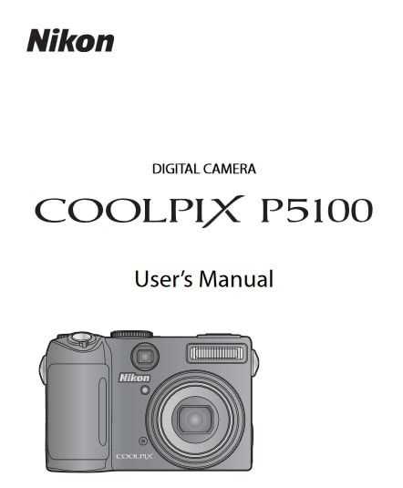 nikon coolpix camera instruction manual