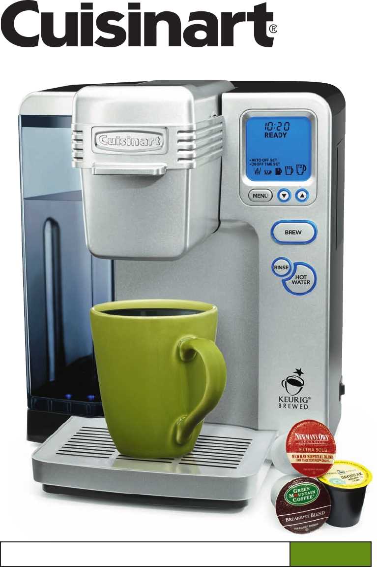 keurig coffee maker instructions manual