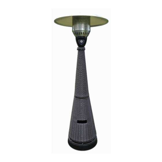 quartz glass tube patio heater instruction manual