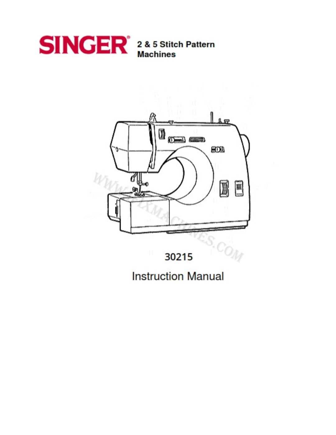 singer simple 3223 instruction manual