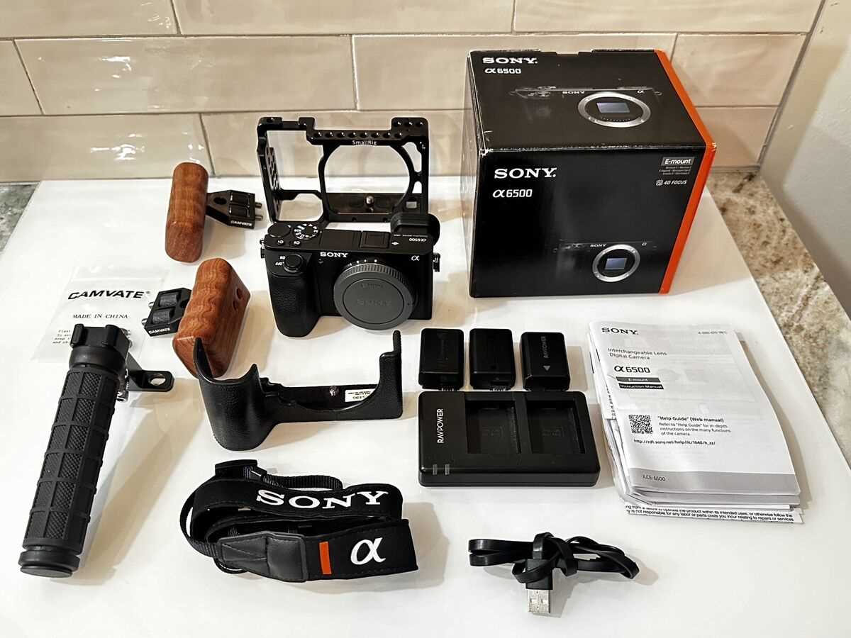 sony a6500 instruction manual