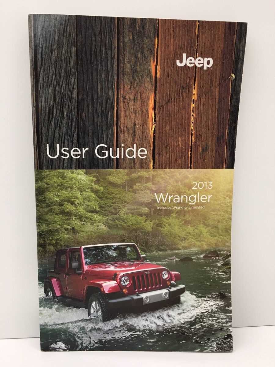 jeep wrangler instruction manual