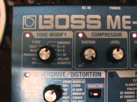 boss me 50 instruction manual