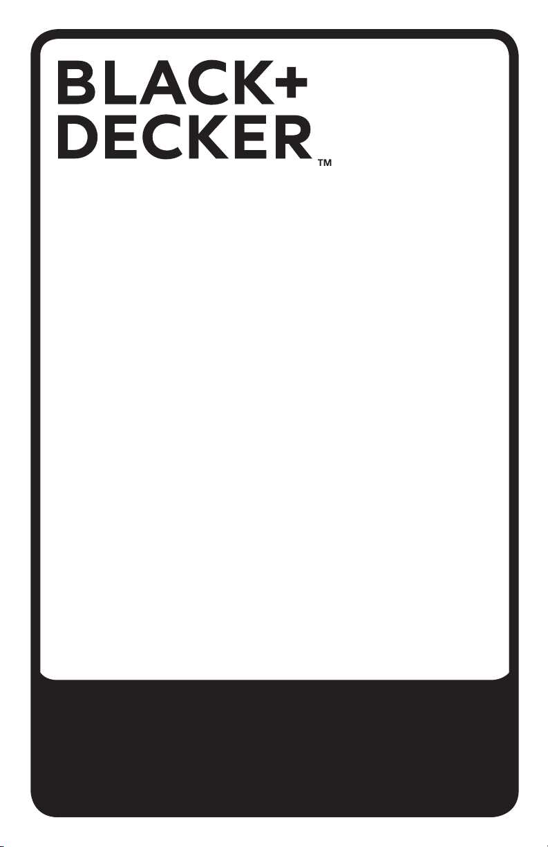 black and decker dustbuster instruction manual