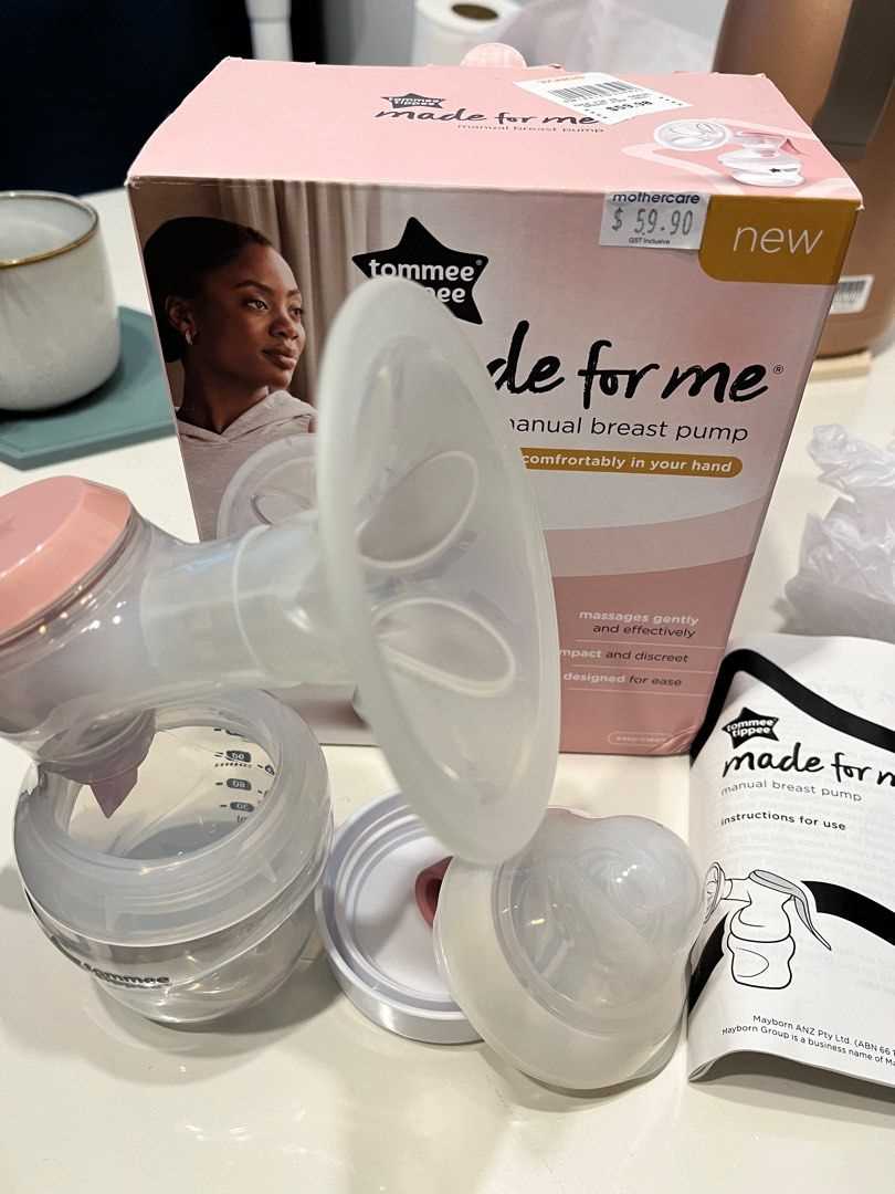 tommee tippee manual breast pump instructions