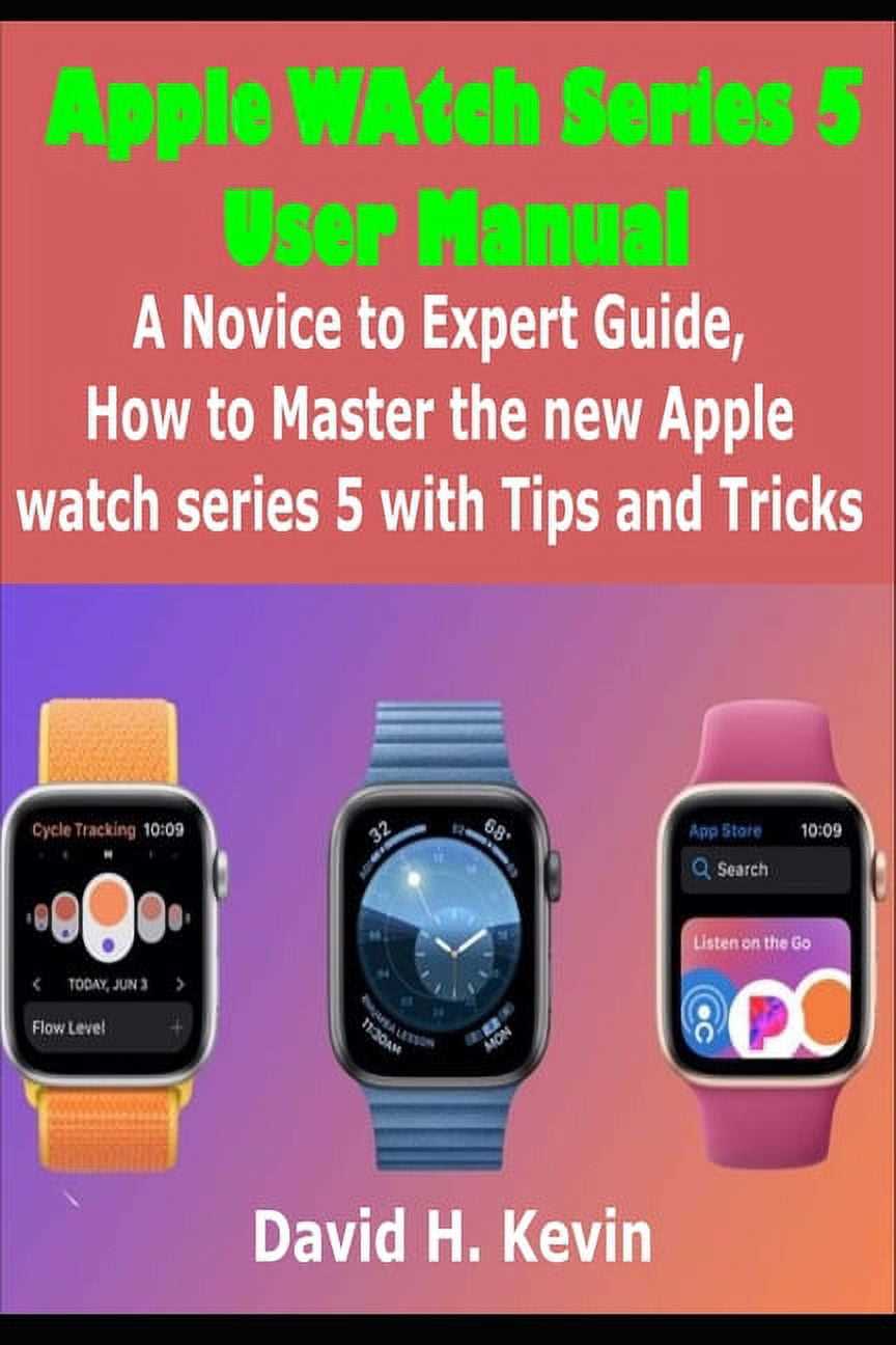 apple watch series 5 instruction manual