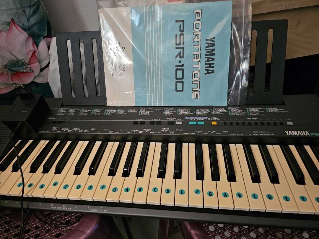 yamaha keyboard instruction manual