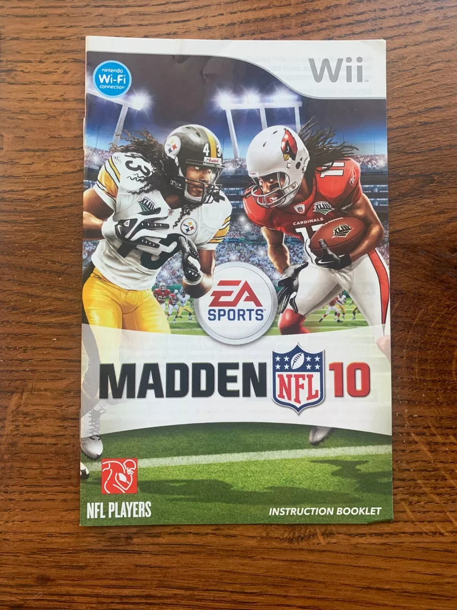 madden 10 instruction manual