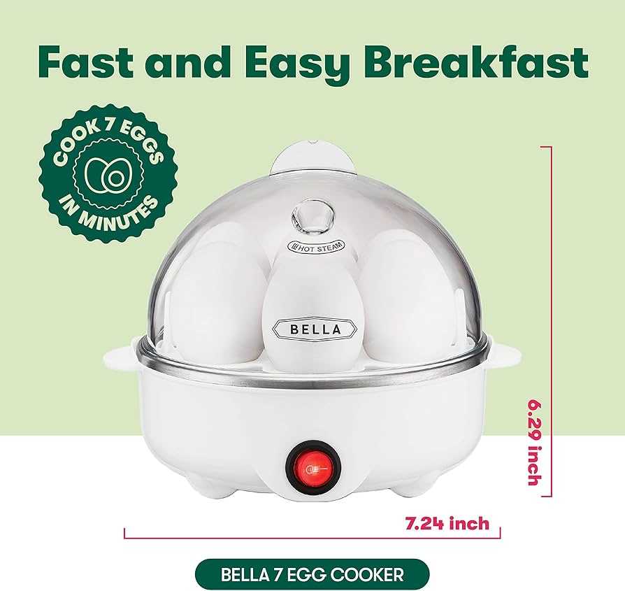 bella egg cooker instruction manual