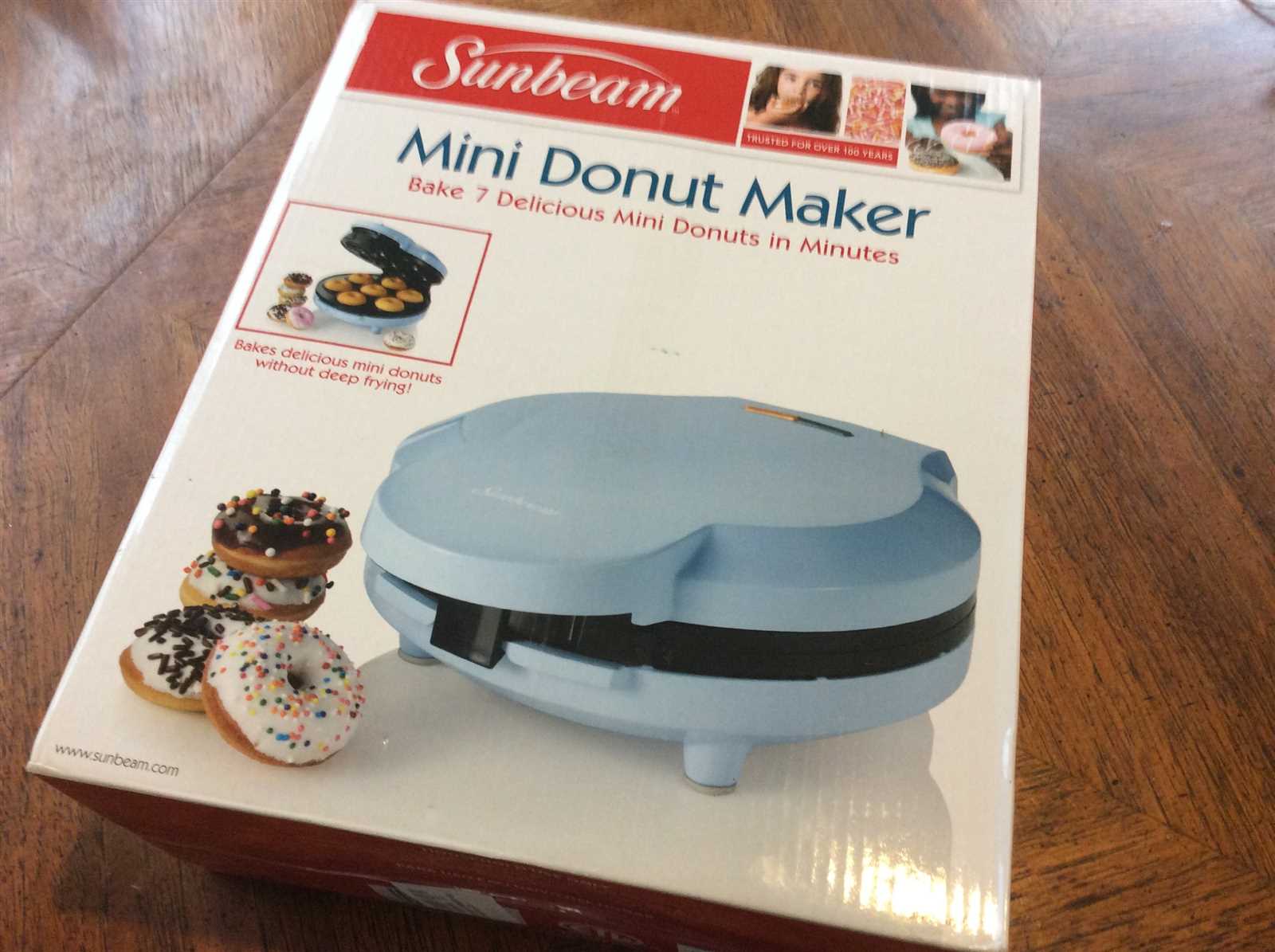 sunbeam donut maker instruction manual