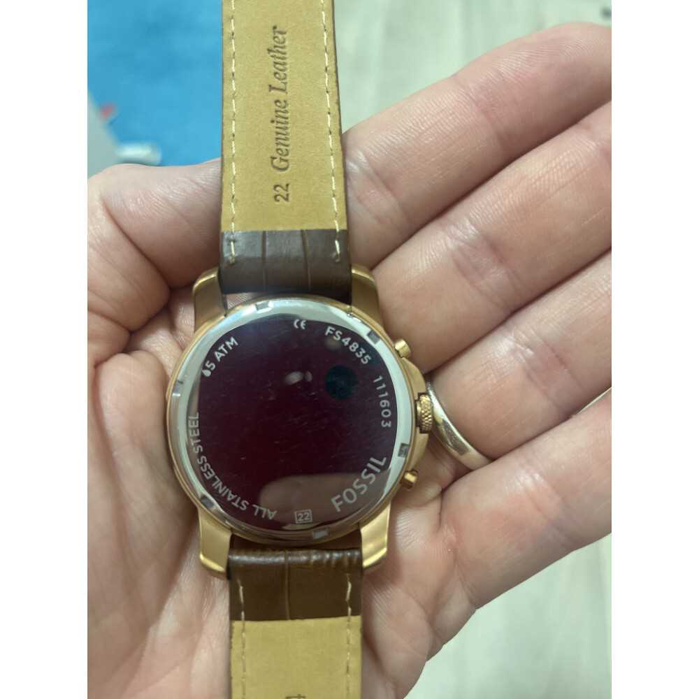 fossil watch instructions operating manual