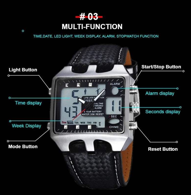 ohsen watch ad0930 manual instruction