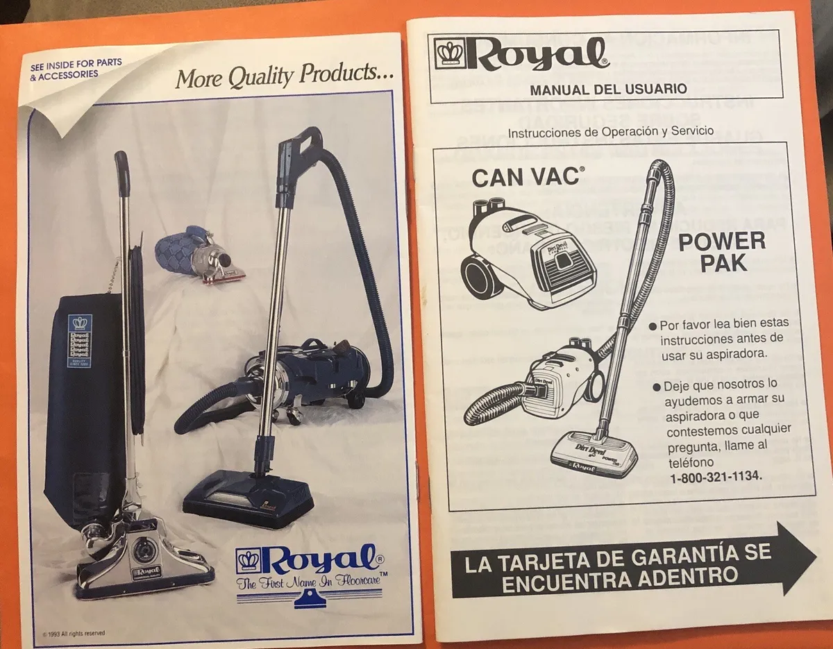 dirt devil vacuum cleaner instruction manual