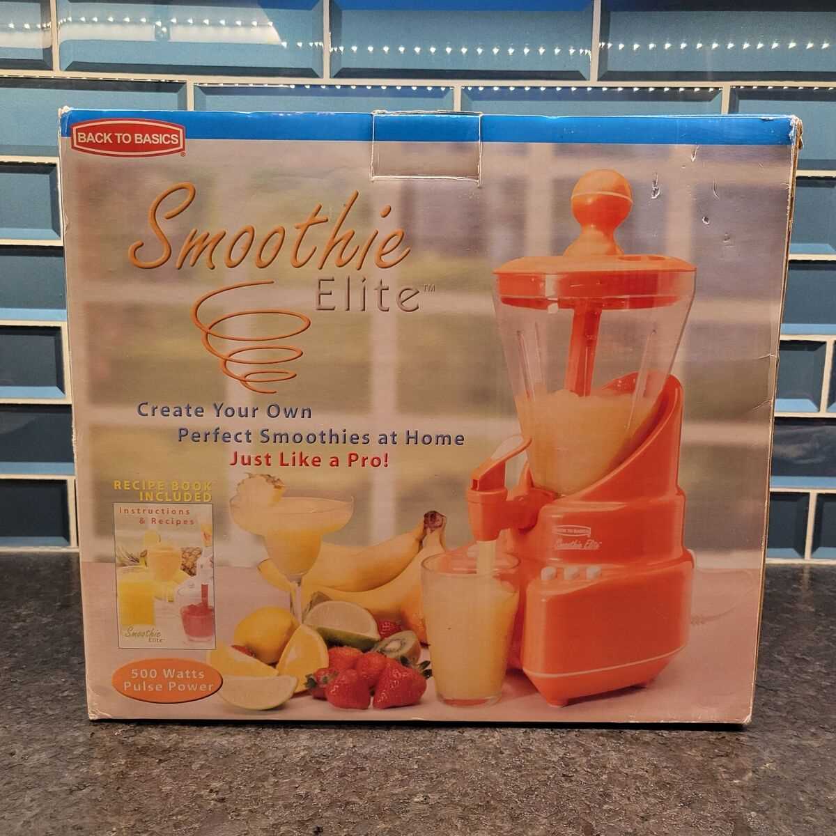 smoothie pro 600 instruction manual