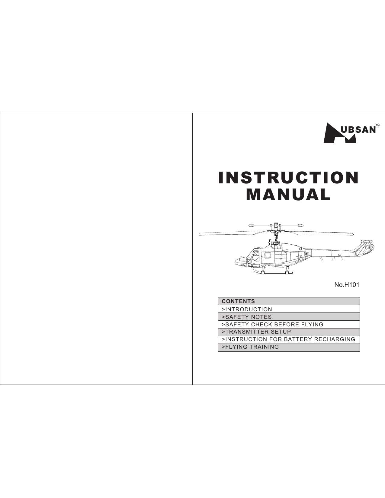 shuang ma 9101 instruction manual