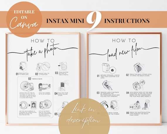 instax mini 9 instruction manual