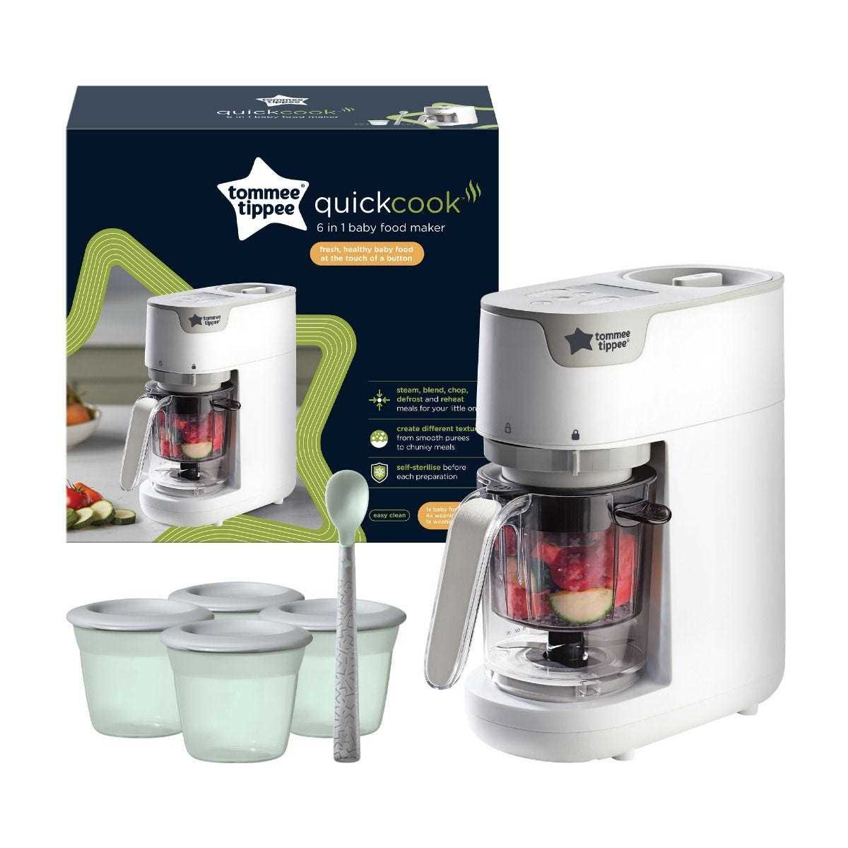 tommee tippee steamer blender instruction manual