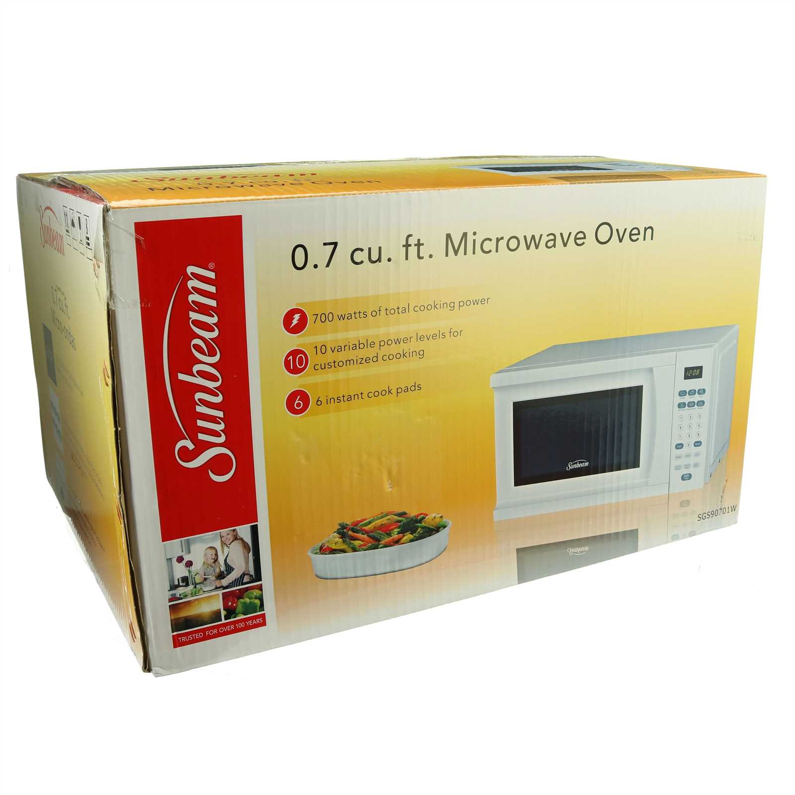 sunbeam microwave instruction manual