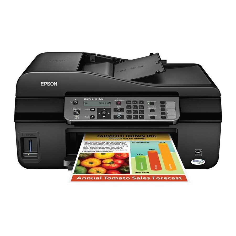 epson workforce 520 instruction manual