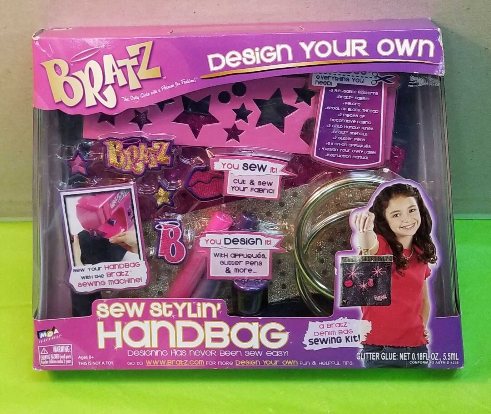 bratz sewing machine instruction manual