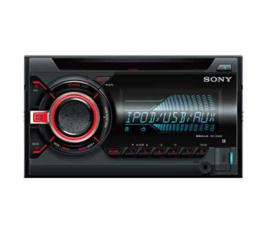 sony car stereo instruction manuals